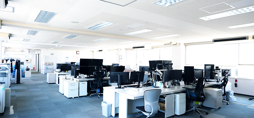 INF社内の写真