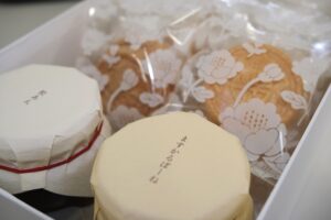 40期記念のお菓子の画像